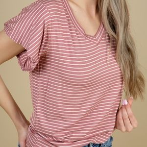 Woman striped top - Medium